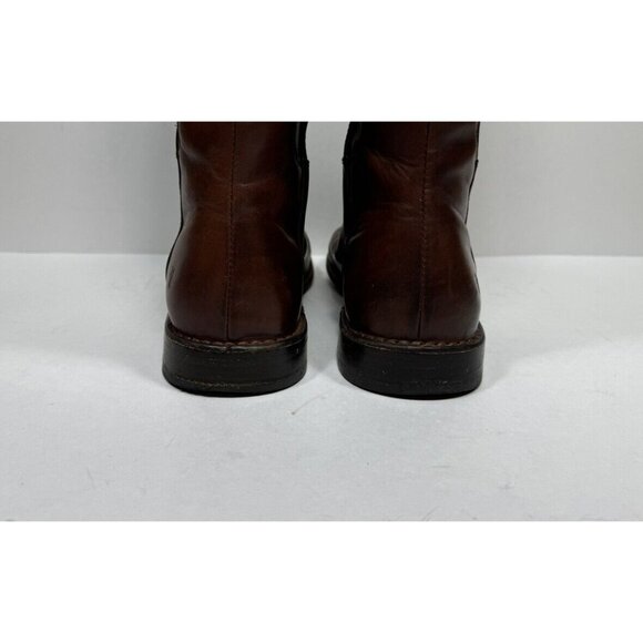 Frye Paige Tall Riding Boots Brown Leather Women’s Size 9 B 3476530 RDD - Picture 5 of 9